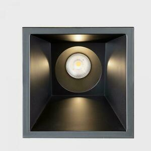 KOHL LIGHTING KOHL-Lighting NOON SQ ASYMETRIC zapuštěné svítidlo s rámečkem 93x93 mm černá 38° 5 W CRI 80 3000K Non-Dimm obraz