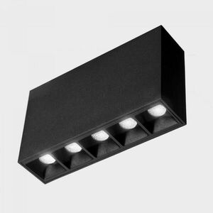 KOHL LIGHTING KOHL-Lighting NSES stropní svítidlo 137x35 mm černá 10 W CRI 90 2700K Non-Dimm obraz