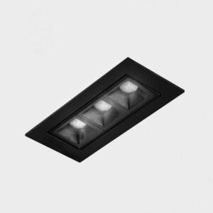 KOHL-Lighting NSES TILT zapuštěné svítidlo s rámečkem 123x58 mm černá 6 W CRI 90 2700K DALI obraz