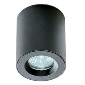 Koupelnové stropní bodové přisazené svítidlo AZzardo Aro black AZ2558 GU10 1x50W IP54 černé obraz