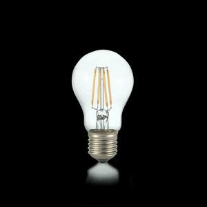 LED filamentová žárovka Ideal Lux Goccia Trasparente 253428 E27 4W 4000K 450lm čirá obraz