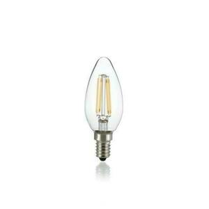 LED Filamentová žárovka Ideal Lux Oliva Trasparente 270944 E14 4W 410lm 2700K čirá nestmívatelná obraz