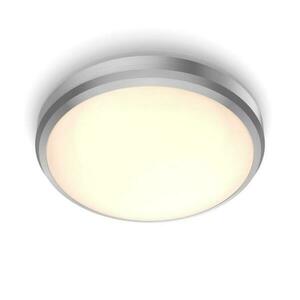 LED Koupelnové stropní přisazené svítidlo Philips DORIS CL257 8718699758820 6W 600lm 2700K IP44 22cm niklové obraz