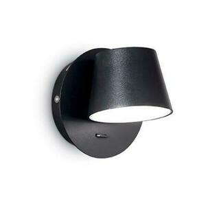 LED Nástěnné bodové svítidlo Ideal Lux Gim AP1 nero 167121 černé obraz