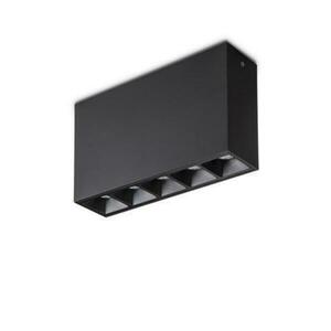 LED Stropní bodové svítidlo Ideal Lux Lika 10W Surface BK 244884 1100lm 3000K IP20 černé obraz