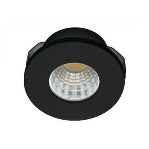 LED Stropní podhledové svítidlo AZzardo Fill 5W R 3000K black AZ3381 5W 425lm 3000K IP20 4, 5cm kulaté černé obraz