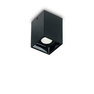 LED Stropní svítidlo Ideal Lux Nitro Square Nero 206042 hranaté černé 10W 900lm obraz