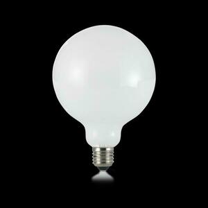 LED žárovka Ideal Lux Globo D125 Bianco 253435 E27 8W 760lm 4000K bílá obraz