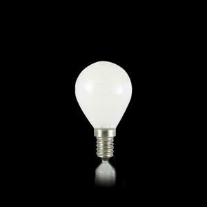 LED žárovka Ideal Lux Sfera Bianco 253411 E14 4W 4000K 380lm bílá obraz