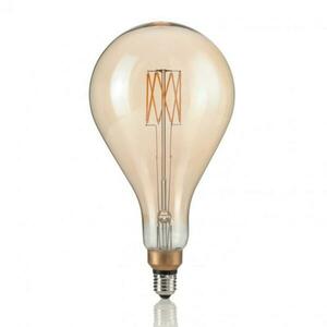 LED Žárovka Ideal Lux Vintage XL E27 8W 130163 2200K goccia obraz