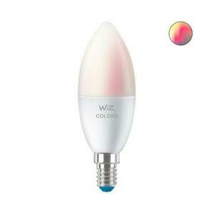 LED Žárovka WiZ Colors 8718699787097 E14 C37 4, 9-40W 470lm 2200-6500K, RGB 16 mil.barev, stmívatelná obraz