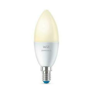 LED Žárovka WiZ Dimmable 8718699786212 E14 C37 4, 9-40W 470lm 2700K, stmívatelná obraz