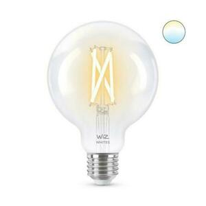 LED Žárovka WiZ Tunable White Filament 8718699786694 E27 G95 6, 7-60W 806lm 2700-6500K, stmívatelná obraz