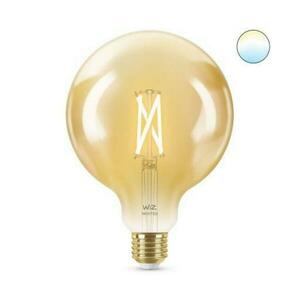 LED Žárovka WiZ Tunable White Filament Amber 8718699786816 E27 G125 6, 7-50W 640lm 2000-5000K, stmívatelná obraz