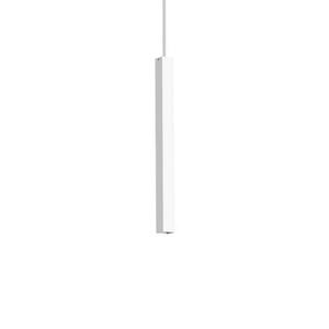 LED Závěsné svítidlo Ideal Lux Ultrathin SP1 Small Square Bianco 194189 12W 760lm 40cm hranaté bílé obraz