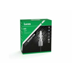 Lucas 12V/24V H1 LED žárovka P14, 5s, sada 2 ks 6500K obraz