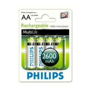Nabíjecí baterie Philips NiMH 2600 mAh AA (tužka) obraz