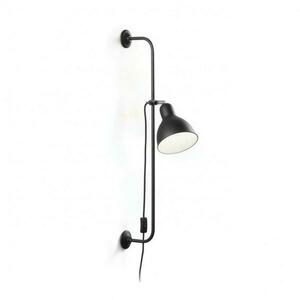 Nástěnná lampa Ideal Lux Shower AP1 nero 179643 černá obraz