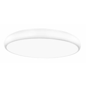 Nova Luce Moderní úzké stropní LED svítidlo Gap v bílé a černé barvě - 38 W LED, 2280 lm, pr. 410 x 90 mm, bílá NV 8100981 obraz