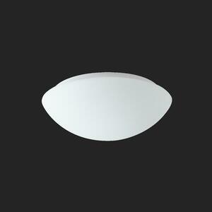OSMONT 59444 AURA 8 stropní/nástěnné skleněné svítidlo bílá IP44 3000 K 15W LED nouzové kombinované 3 h obraz