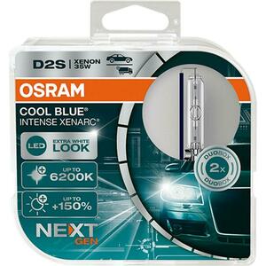 OSRAM D2S 85V 35W P32d-2 XENARC COOL BLUE INTENSE NextGen. 6200K +150% 2ks 66240CBN-HCB obraz