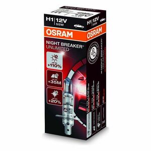 OSRAM H1 Night breaker UNLIMITED 64150NBU 55W 12V obraz