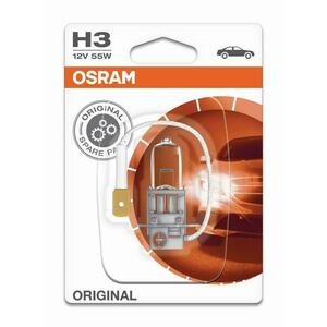 OSRAM H3 64151-01B, 55W, 12V, PK22s blistr obraz