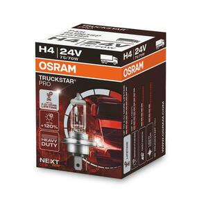 OSRAM H4 24V 75/70W P43t TRUCKSTAR PRO NEXT GEN +120% více světla 1ks 64196TSP obraz