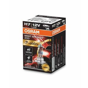 OSRAM H7 12V 55W PX26d NIGHT BREAKER 200 +200% 1ks 64210NB200 obraz