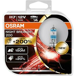 OSRAM H7 64210NB200-HCB NIGHT BREAKER 200 +200% 55W obraz