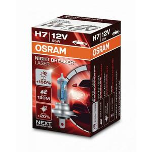 OSRAM H7 64210NL NIGHT BREAKER LASER +150% 55W obraz
