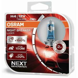 Osram Night Breaker Laser H4 P43t 12V 60/55W 64193NL-HCB obraz