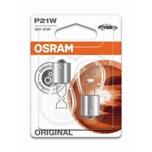 OSRAM P21W 7506-02B, 21W, 12V, BA15s blistr duo box obraz