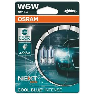 OSRAM W5W 2825CBN-02B COOL BLUE INTENSE Next Gen, 5W, 12V, W2.1x9.5d blistr duo box obraz