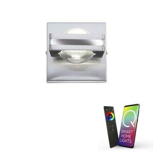 PAUL NEUHAUS Q-FISHEYE, LED nástěnné svítidlo, Smart-Home RGB+3000K PN 9115-55 obraz