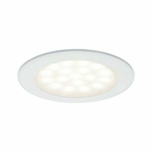 Paulmann LED nábytkové vestavné svítidlo kruhové 2ks sada 2x2, 5W bílá mat 999.21 P 99921 obraz