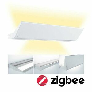 PAULMANN LED nástěnné svítidlo Smart Home Zigbee Ranva měnitelná bílá / 230V 13W stmívatelné bílá mat obraz
