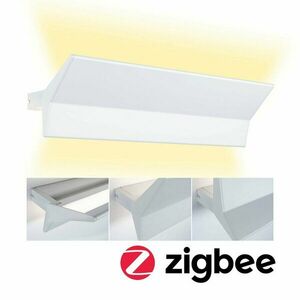 PAULMANN LED nástěnné svítidlo Smart Home Zigbee Stine měnitelná bílá / 230V 13W stmívatelné bílá mat obraz