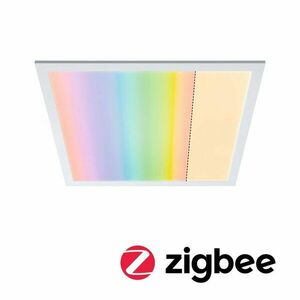 PAULMANN LED Panel SmartHome Zigbee Amaris hranaté 595x595mm 35W RGBW 2.700K bílá mat 798.09 obraz