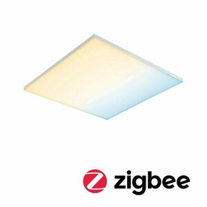 PAULMANN LED Panel SmartHome Zigbee Velora měnitelná bílá 595x595mm 19, 5W 2.700K 798.26 obraz