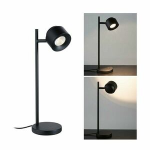 PAULMANN LED stolní lampa 3-krokové-stmívatelné Puric Pane 2700K 5, 5W černá obraz