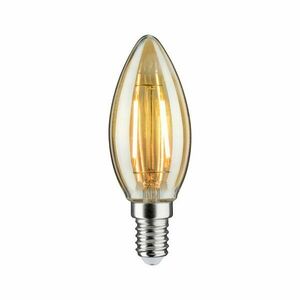 PAULMANN LED svíčka 2W 1900K E14 zlatá pro Plug & Shine svítidla 24V DC 330028740 obraz