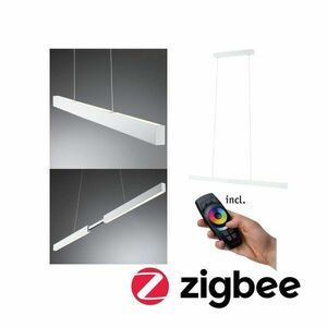 PAULMANN LED závěsné svítidlo Smart Home Zigbee Aptare 2700K 2x18 / 1x18W bílá mat stmívatelné obraz