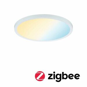 PAULMANN Smart Home Zigbee LED vestavné svítidlo Areo VariFit IP44 kruhové 230mm 16W bílá měnitelná bílá 930.44 obraz