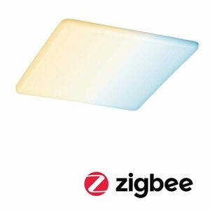PAULMANN Smart Home Zigbee LED vestavné svítidlo Veluna VariFit měnitelná bílá 215mm x 215mm IP44 17W 953.85 obraz
