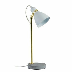 Paulmann stolní lampa Neordic Orm 1-ramenné bílá/zlatá/beton 796.23 P 79623 obraz