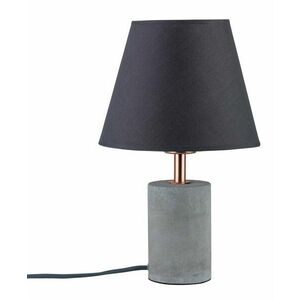 Paulmann stolní lampa Neordic Tem 1-ramenné látkový širm bílá/měď/beton 796.22 P 79622 obraz