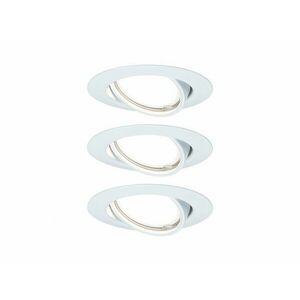 PAULMANN Vestavné svítidlo LED Base kruhové 3x5W bílá výklopné 3-krokové-stmívatelné 934.27 P 93427 obraz