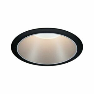 PAULMANN Vestavné svítidlo LED Cole 6, 5W černá/stříbrná mat 3-krokové-stmívatelné 2700K teplá bílá 934.07 obraz