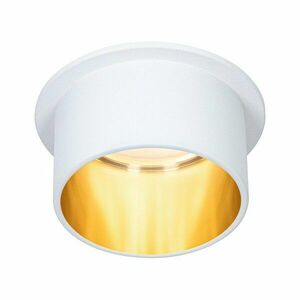 PAULMANN Vestavné svítidlo LED Gil 6W bílá mat zlatá IP44 2.700K 3-krokové-stmívatelné 933.80 obraz